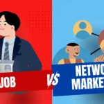 Difference Between Job and Network Marketing comparison