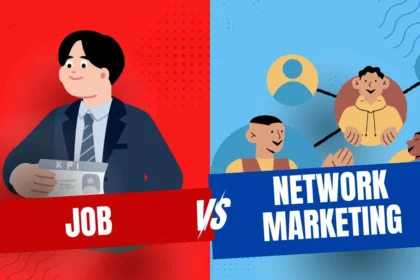 Difference Between Job and Network Marketing comparison