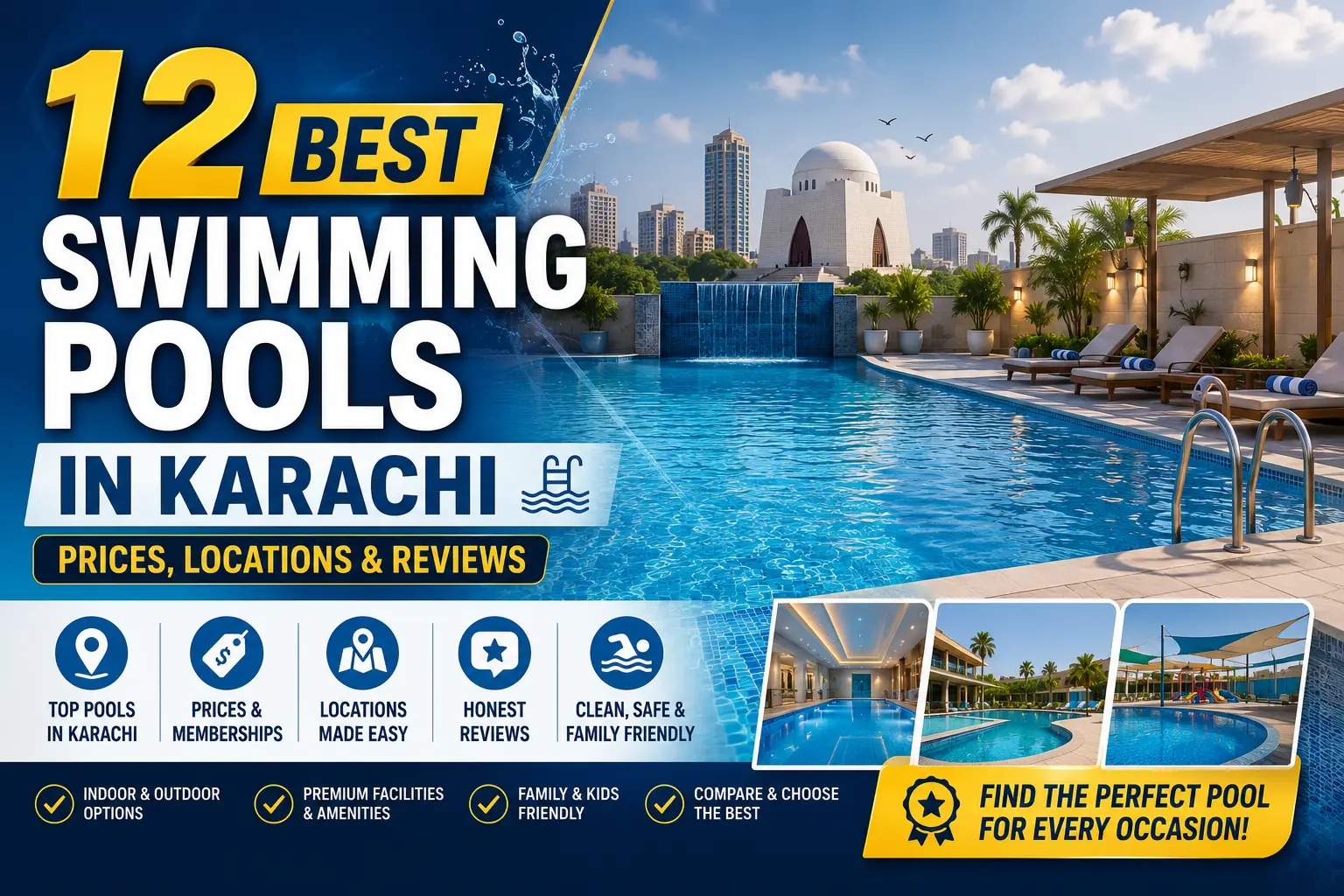 Best swimming pools in Karachi with prices and reviewBest swimming pools in Karachi with prices, locations, and reviews